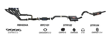 Redback Exhaust System for Holden Commodore (04/1995 - 1997), Calais (04/1995 - 09/1997) - Brixton 4x4 - Buy Online Now!
